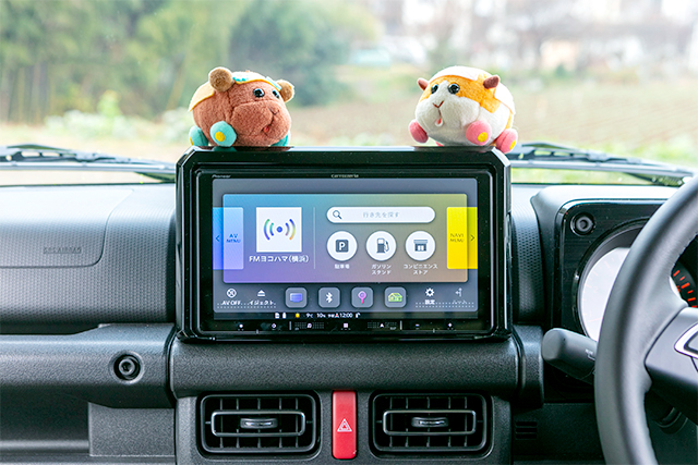 「モルカーたち×楽ナビ」で快適ドライブ！