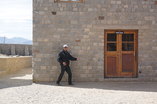 サイレンサーが立小便した場所