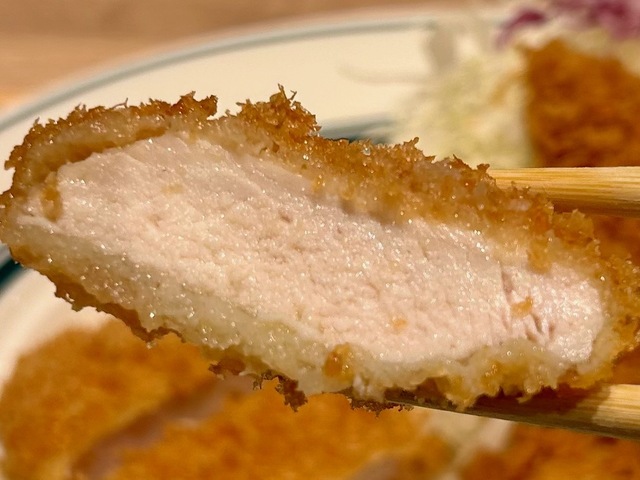 【矢澤チキン】ムネのチキンカツ。パサパサだと思っていたムネ肉が絶品でした