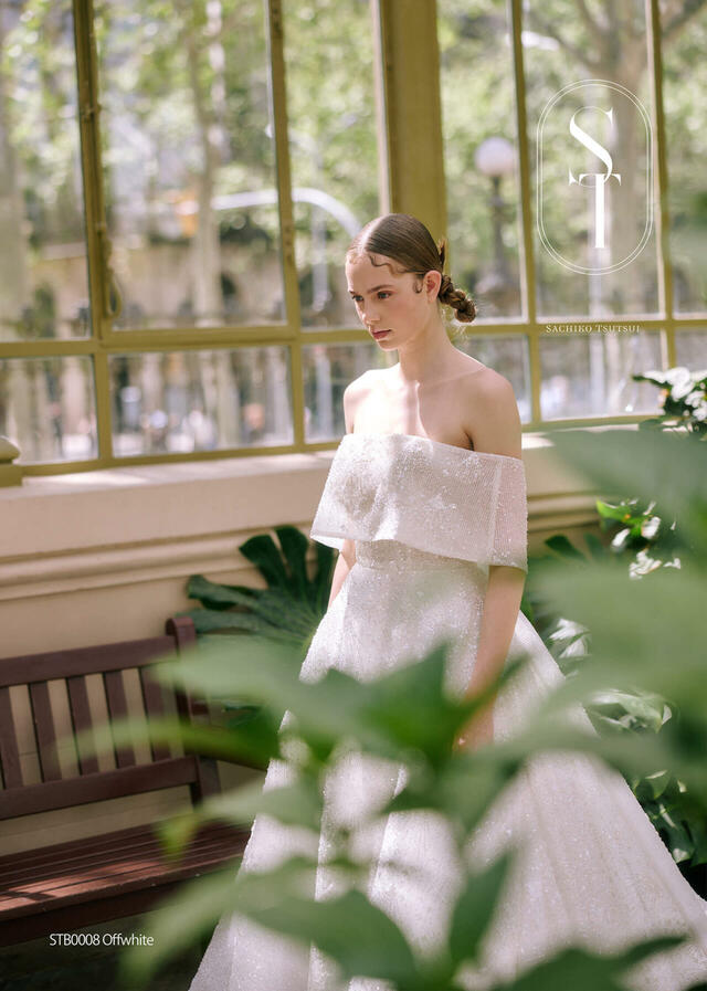 クラウディア|「ST(サチコツツイ)」新作ウェディングドレス|STB0008_Offwhite