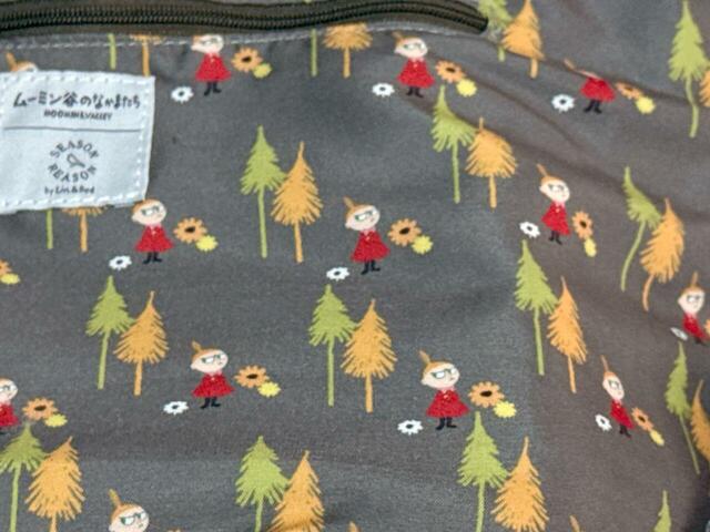キュートなリトルミイの総柄の裏地付き!