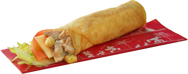 チキンサラダクレープ ¥490｜カフェ・オーリンズ｜東京ディズニーランド