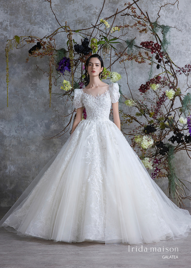 クラウディア｜「Irida maison（イリーダメゾン）」新作ウェディングドレス｜IM-0049_Offwhite