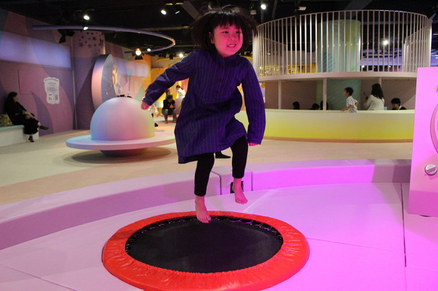 音に合わせて飛んでみよう！