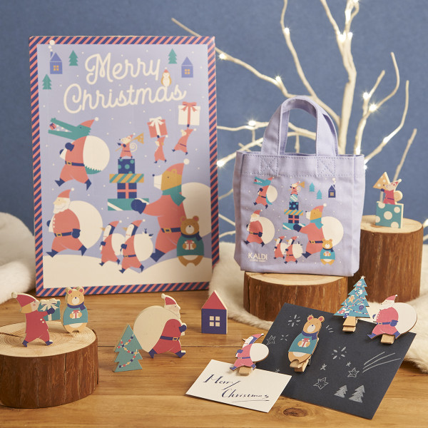 2019年新作クリスマスアイテム「森のサンタクロースたち」