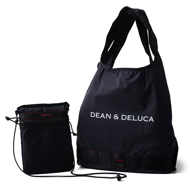 「DEAN & DELUCA × BRIEFING サコッシュトートバッグ ブラック」13,750円（税抜12,500円）