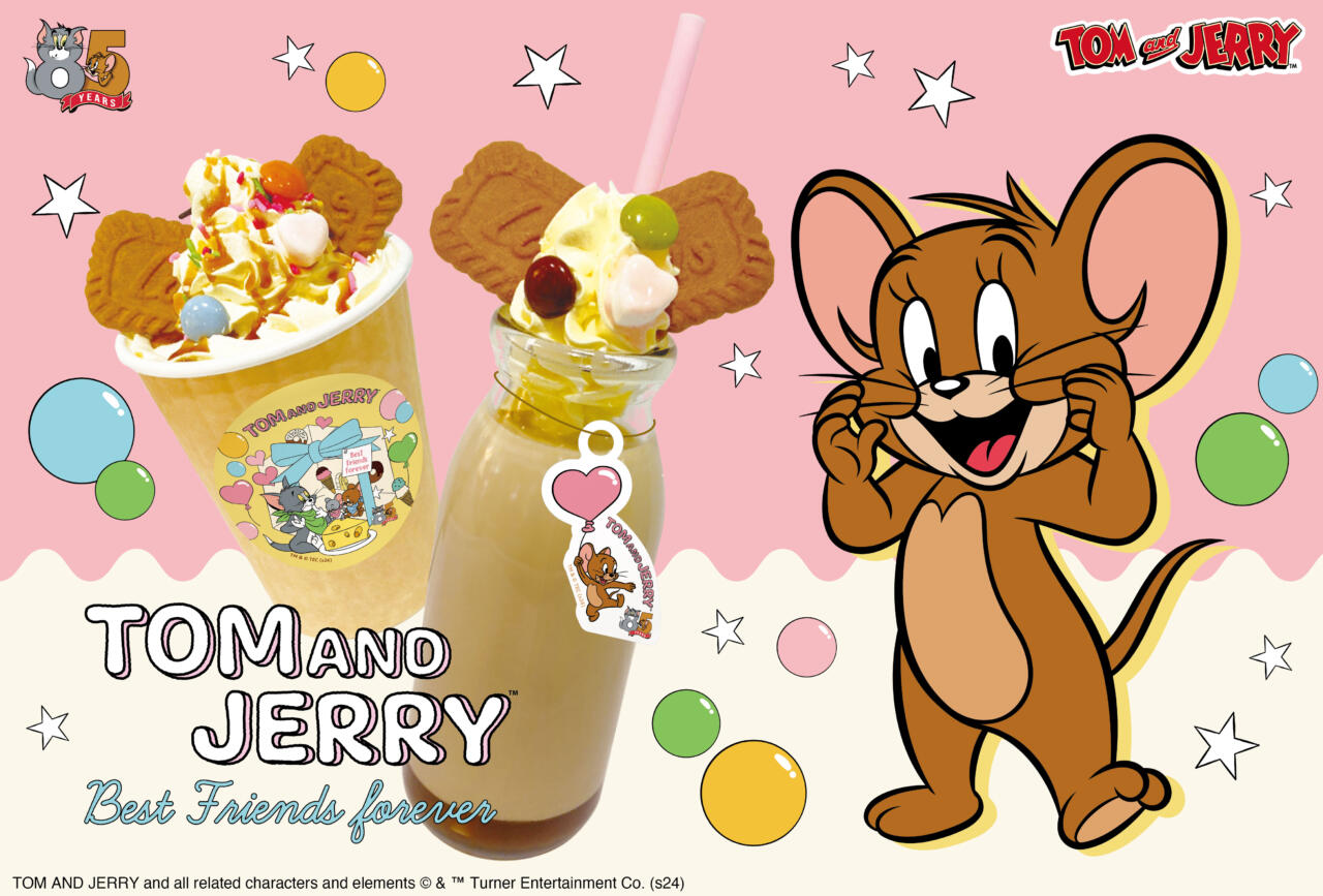 トムとジェリー85周年】を祝う“チーズ”たっぷりメニューが登場！パフェ