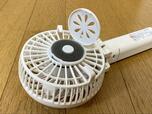 【KEYUCA 充電式マルチハンディファンII】アロマの香りでリラックス♪