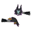マレフィセント、ディアブロ ヘアクリップ セット MAEGAMI DISNEY VILLAINS 1,100円