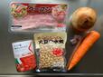 【手間抜きミネストローネ】大豆がポイント。他に好みの野菜やきのこ類を加えてもOK