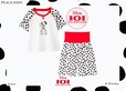 キッズHARAマキパジャマ 3,980円｜ピーチ・ジョン『101匹わんちゃん』コレクション