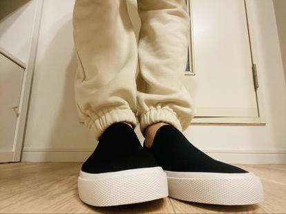 ワークマン ユニクロの靴 おすすめ スリッポン はコレ 履きやすさ 歩きやすさをレビュー 3 3 ハピママ