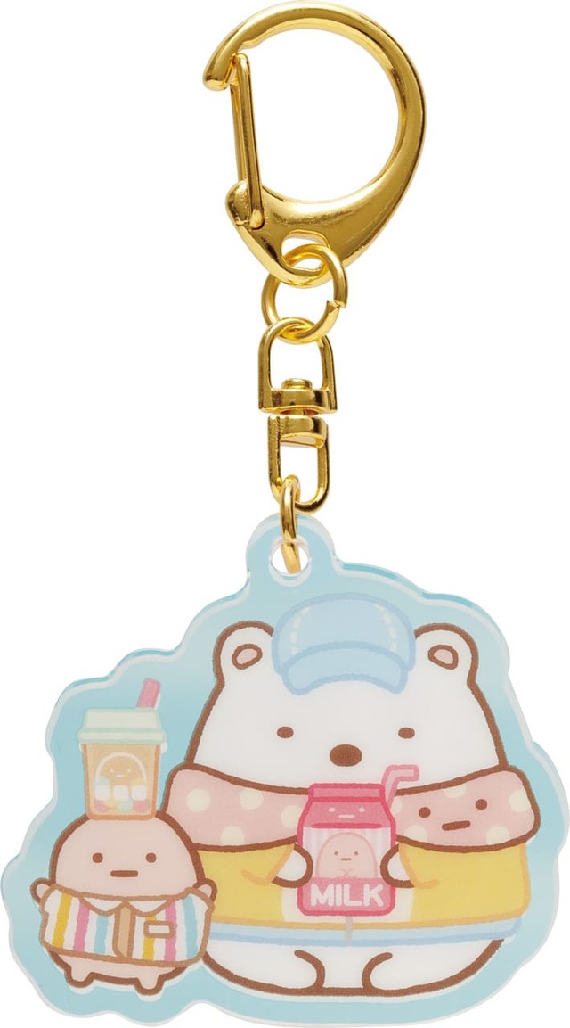 【すみっコぐらし】「シークレットアクリルキーホルダー」￥825（※ランダム）
