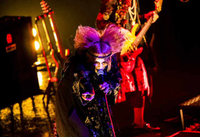 アルルカン・暁（Vo） （撮影・アナスタシア）