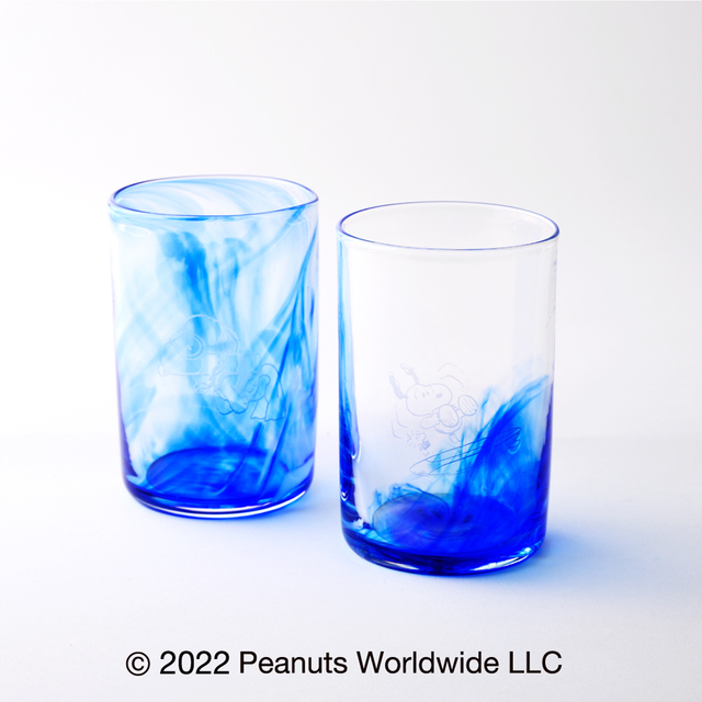 【銀座三越限定】【受注商品】<中尾雅一>作 ペアグラス <10セット限り> 17,600円