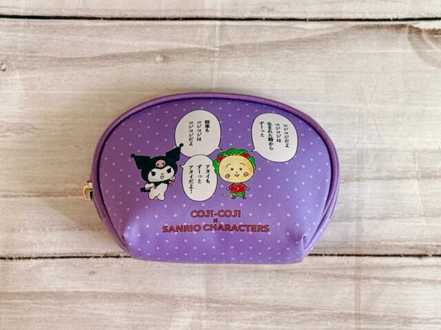 【しまむら】ポーチ（クロミ×コジコジ）：759円（税込）
