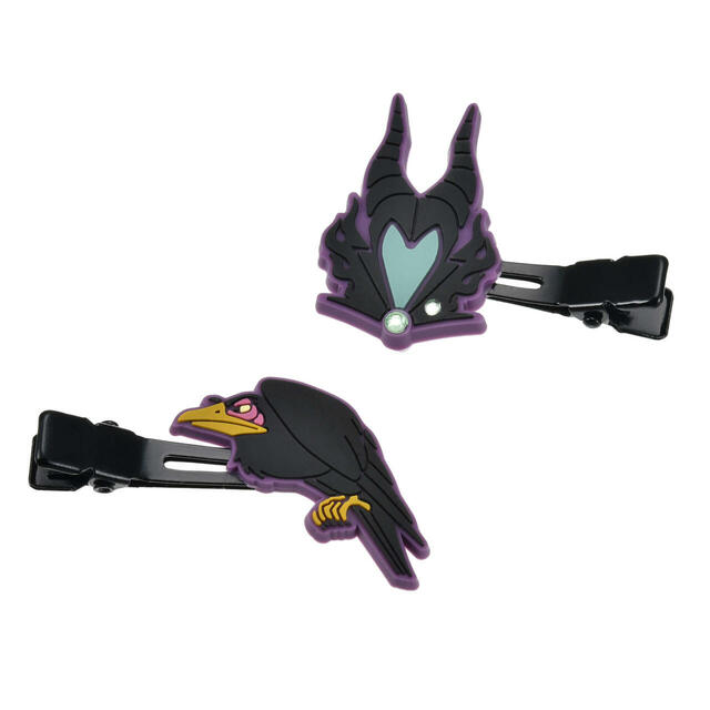 マレフィセント、ディアブロ ヘアクリップ セット MAEGAMI DISNEY VILLAINS 1,100円