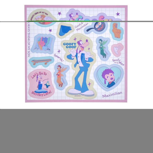 グーフィー&マックス シール・ステッカー Sticker Collection GOOFY BIRTHDAY 350円