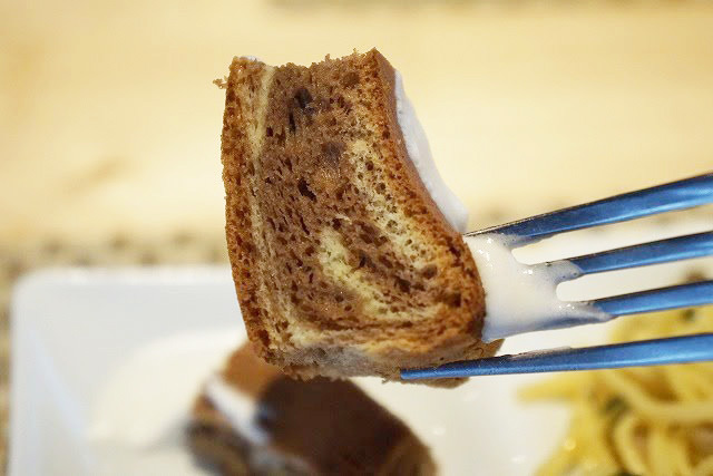 一口サイズのシフォンケーキ。ダイエット中には嬉しい