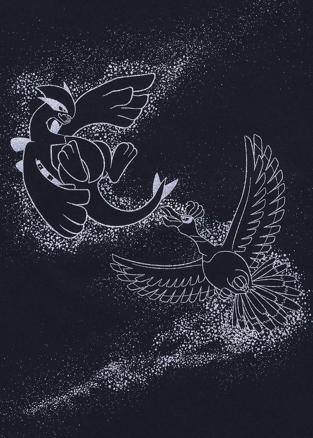 Tシャツ「ルギア＆ホウオウ」