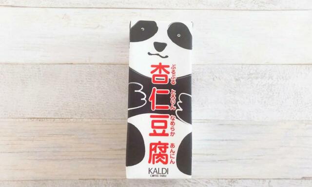 カルディオリジナル　パンダ杏仁豆腐　ミニ　215g　198円（税込）