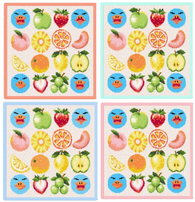 「ICOCA FRUITS MIX」4種類　各￥2,750（税込み）