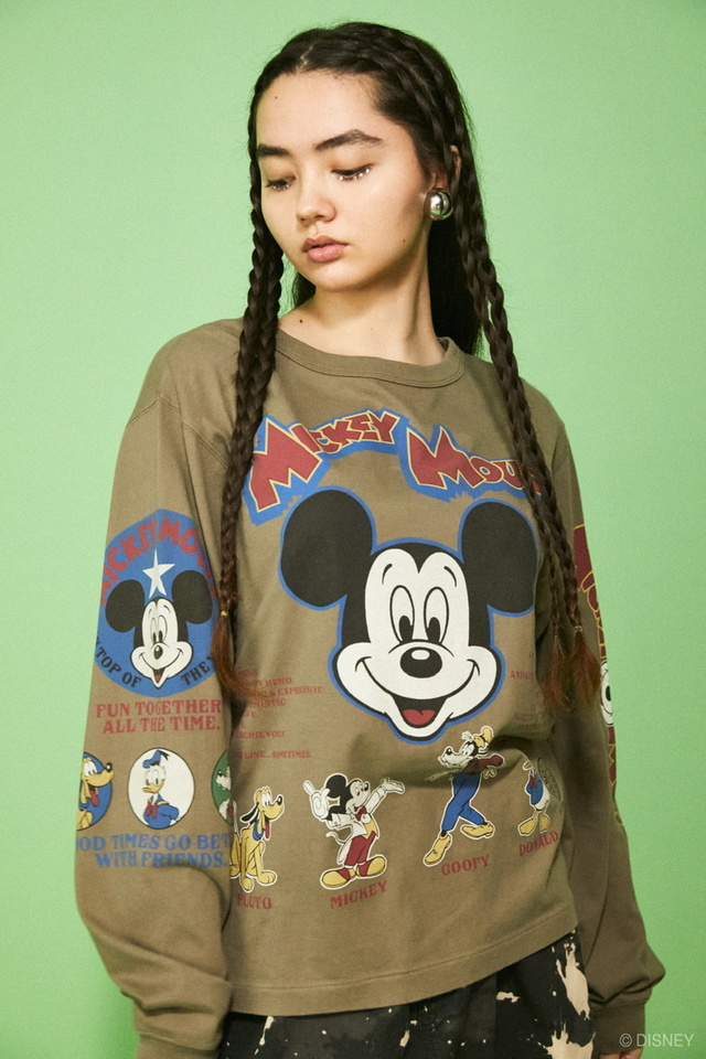 「Disney SERIES CREATED by MOUSSY」2021 SPRING COLLECTION