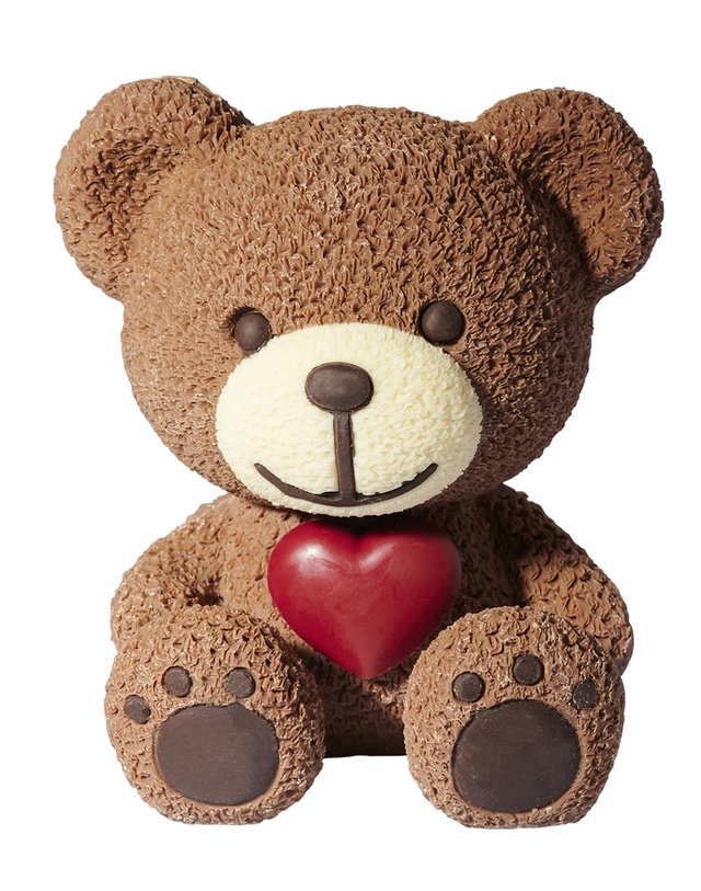 「『カカオサンパカ』 ハートベア カロロ」＜1個入り、スペイン製、12,960円＞【阪急うめだ本店「CHOCOTTO ANIMAL PARK」】