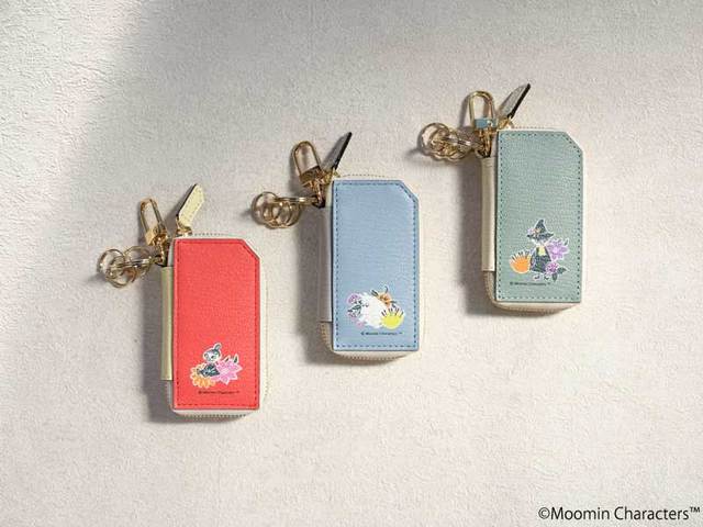 【ラルコバレーノ×ムーミンコラボ】スマートキーケース　¥13,200（税込）