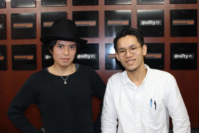 ラテ-1/左)まっつん(松野浩平)さん 右)じょーじ(山本カズキ)さん