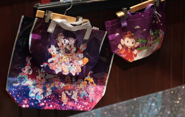 香港ディズニーランド20周年グッズ　ショッピングバッグ　