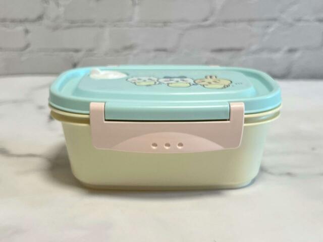 パステルカラーのコンビネーションがキュート！【ローソン×ちいかわグッズ】「タイトフードコンテナS」