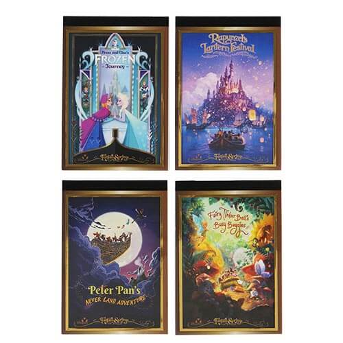 メモセット 1,200円｜「ファンタジースプリングス」をテーマにしたグッズ｜販売店舗：東京ディズニーシー「エンポーリオ」｜発売日：2024年4月8日（月）