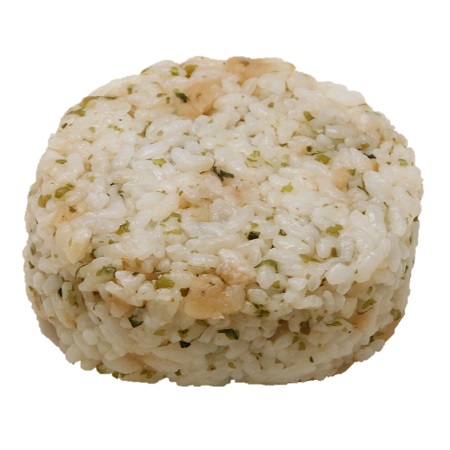 「白い悪魔のおにぎり」　