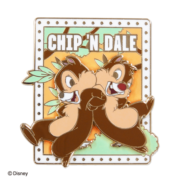 コレクションピンバッジ  チップ＆デール  1,650円