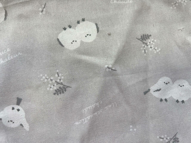 シマエナガの総柄がかわいい♪