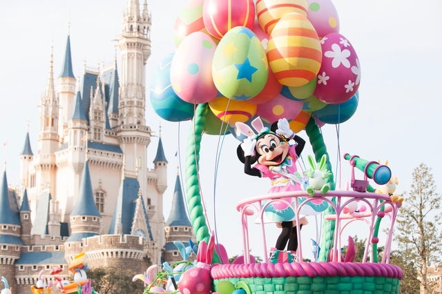 TDLのイースター限定パレード「うさたま大脱走!」