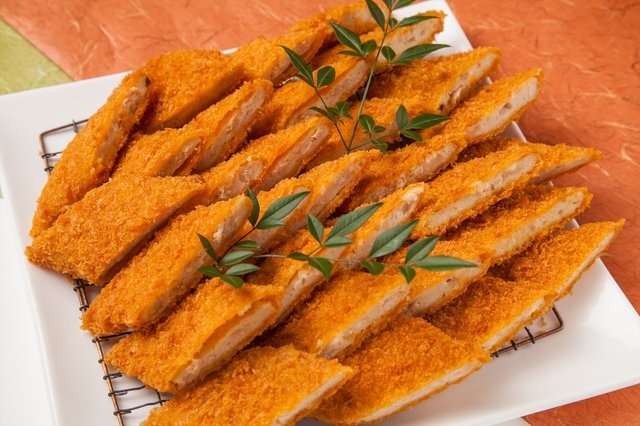 カジキマグロのカツレツ