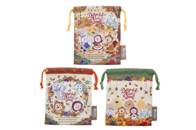 「ダッフィーたちの秋のぼうけん」きんちゃく