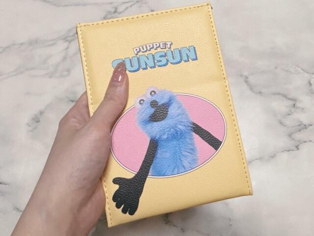 【パペットスンスン×サンキューマート／折りたたみミラー】価格は税込429円です