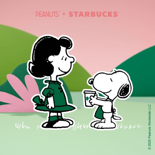【PEANUTS™＋STARBUCKS™】「Starbucks eGift（3種）」