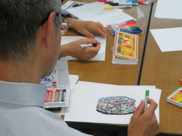 【マインドフルネス】アート表現セミナー風景