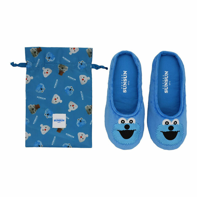 【パペットスンスン　トラベルシリーズ】CL折り畳みスリッパ／2,970円（税込）※3月上旬発売予定
