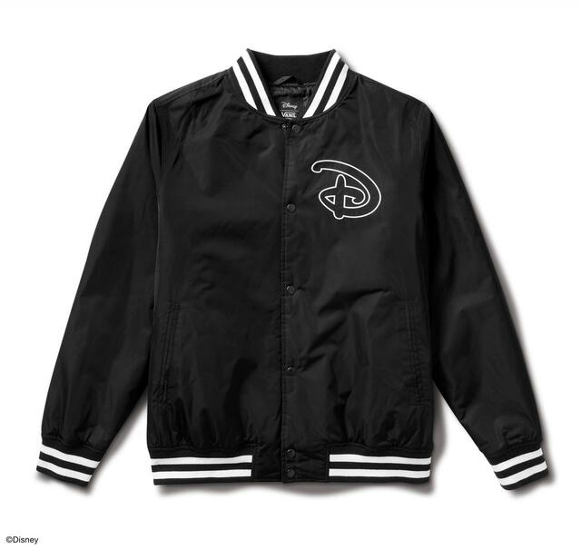 100 CLUB JACKET (BLACK)｜¥19,800｜VANS「ディズニー創立100周年」ラボレートコレクション