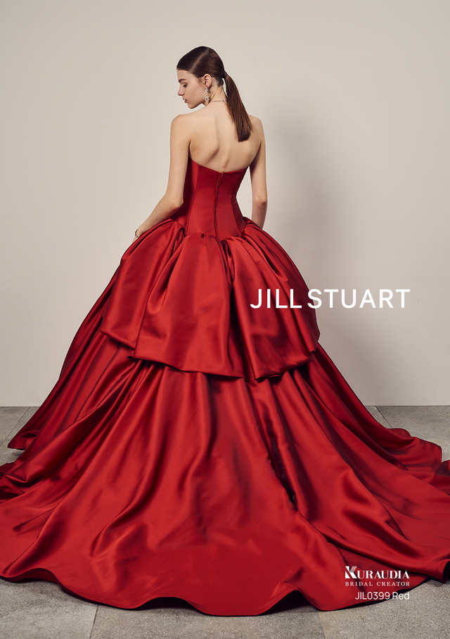 ジルスチュアート 新作ウェディングドレス JIL-0399_Red