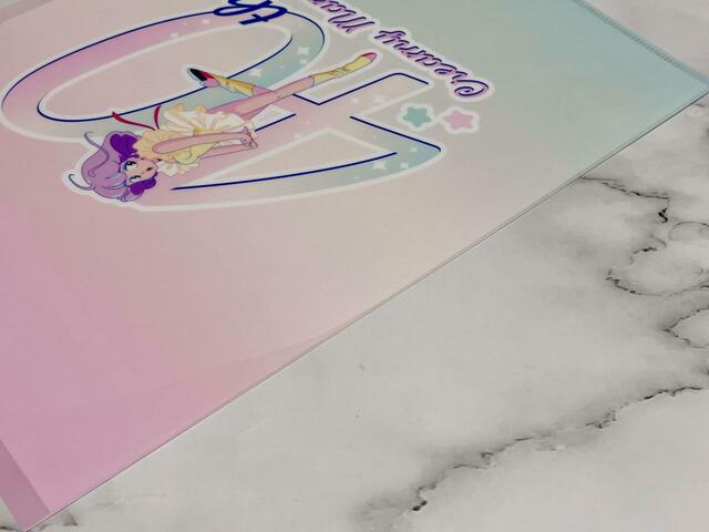 ピンク〜エメラルドグリーンのグラデーションがキュート！【Seria（セリア）×魔法の天使クリィミーマミ】