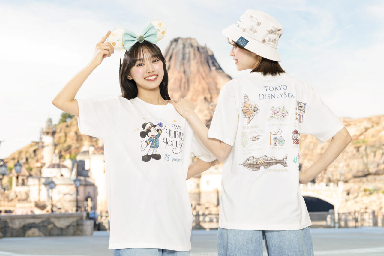東京ディズニーシー】カチューシャも超おしゃれデザイン！25周年の