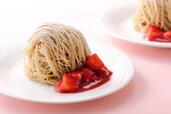 「生絞りアイスモンブラン」＜期間：2026年1月5日～2月28日＞【1ピース1,500円超えの極上ショートケーキも好きなだけ♪ホテルニューオータニ幕張で“至福のいちご体験”スタート】
