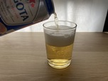 【サゴタ ノンアルコール0.0％ 】まるでビールのようなしっかとした泡立ち。