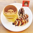 モンチッチ君の好きなバナナを使ったパンケーキ(2個入り)1,300円